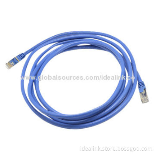 Cat6 UTP Solid Patch Cords with 7 x 0.20mm Solid Copper Wire, PVC/LSZH